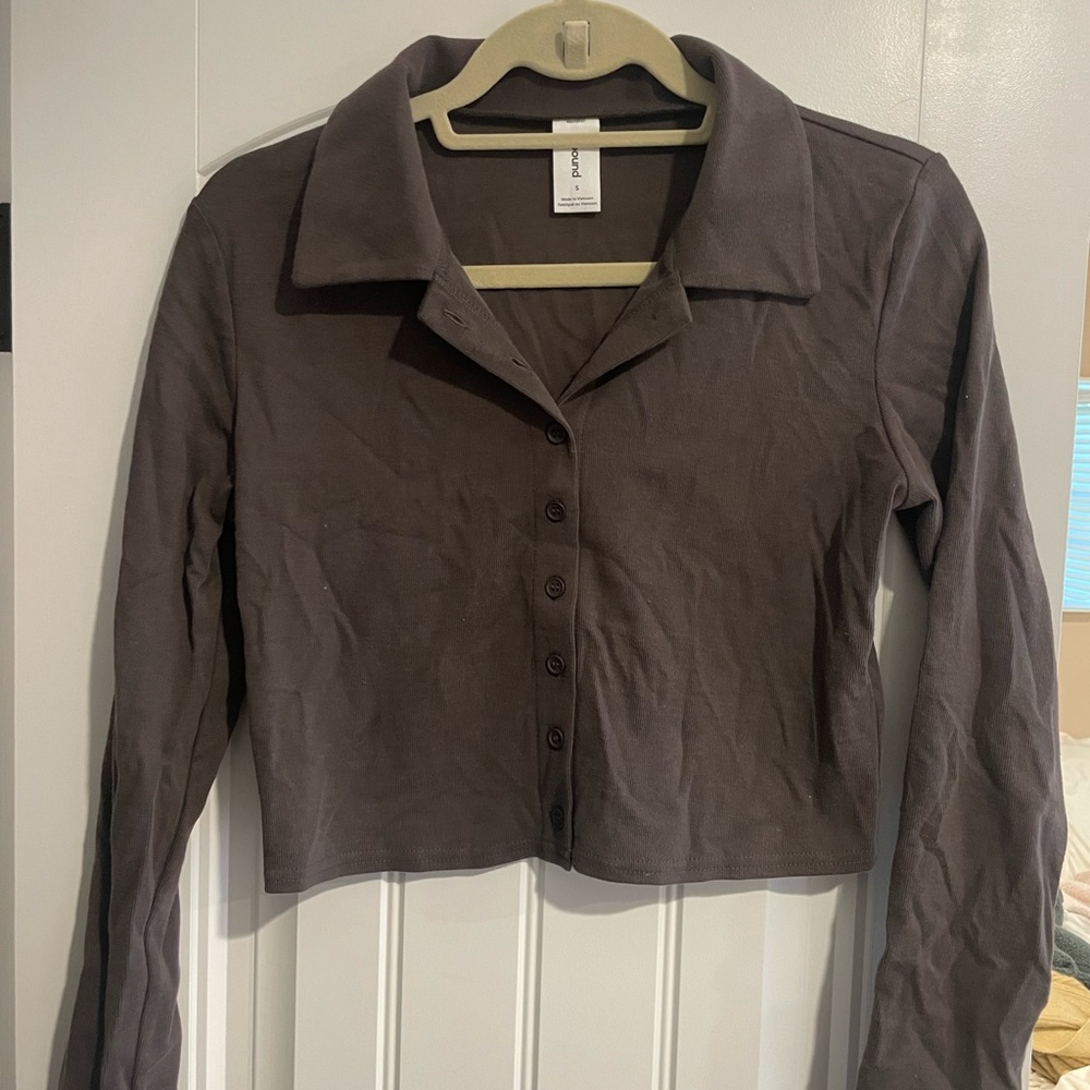 Abound cropped long sleeve